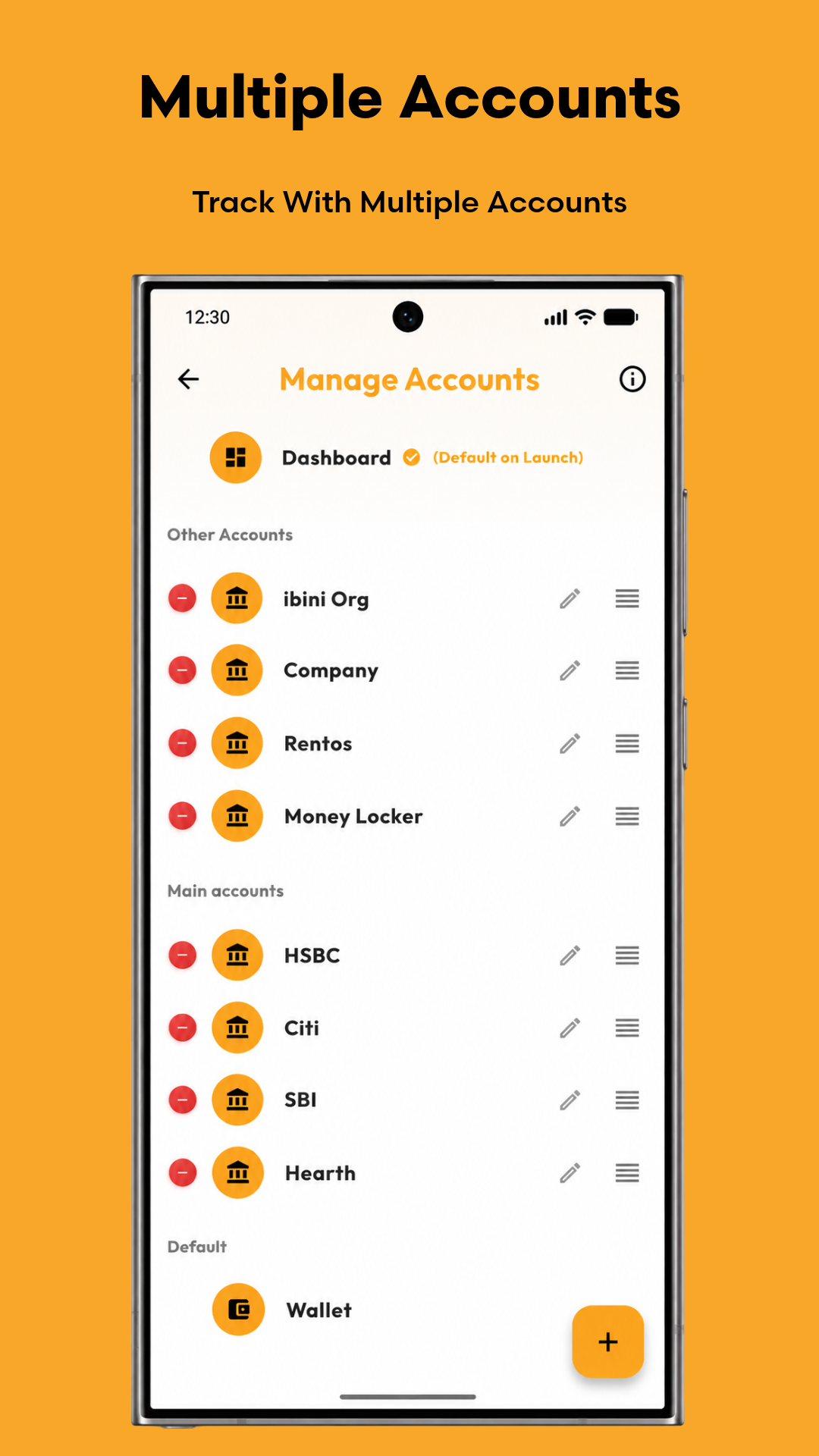 Multiple Accounts